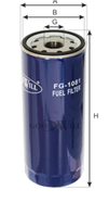 FG 1081 фильтр топливный GoodWill