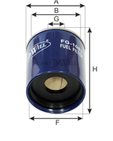 FG 1083 фильтр топливный GoodWill
