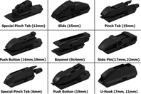 Гибридная щётка стеклоочистителя 700мм (9 адаптеров)