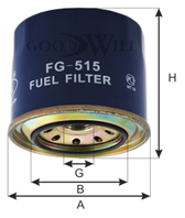 515 FG GW ф/т HYUNDAI HD 72 County
