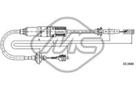 ТРОС СЦЕПЛЕНИЯ SEAT CORDOBA 1,6-1,8-TDS 90CV AUTOMATIC