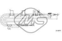 Трос ручника i-30 all sx-lh
