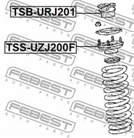 Опора амортизатора TOYOTA LAND CRUISER 200 TSS-UZJ200F