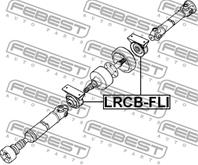 FEBEST LRCB-FLI Подшипник подвесной кардана LAND ROVER FREELANDER 96-06