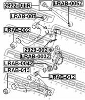 С/блок рычага Re Land Rover Discovery 04-