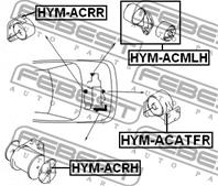Опора двигателя HYUNDAI ACCENT/VERNA AT