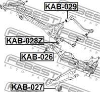 Сайленблок задней тяги