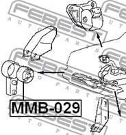 Опора двигателя mmb-029