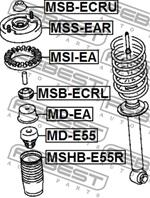 FEBEST MD-E55 Отбойник амортизатора MITSUBISHI GALANT 92-03