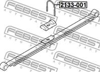 Болт задней рессоры
