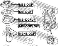 FEBEST MSS-DGF Опора амортизатора MITSUBISHI CARISMA 95-03 пер.