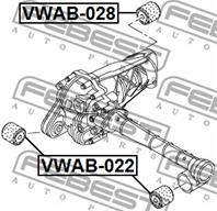 Сайленблок подушки дифференциала