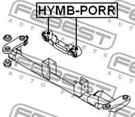 С/блок опоры двигателя HYUNDAI STAREX H1/ MITSUBISHI L400 для Hyundai 21813 4A051