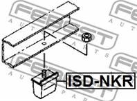 Отбойник рессоры зад isuzu elf nlr/nmr 55.85 lhd 2