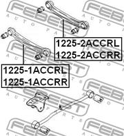 Рычаг HYUNDAI ACCENT 03- (ТАГАЗ)/VERNA 05- зад.лев.подв.