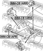 Опора двигателя Mitsubishi Lancer/Colt 91-95