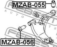 FEBEST MZAB-055 Сайлентблок рычага MAZDA 323 98-03/PREMACY пер.подв.зад.