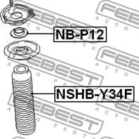 Пыльник переднего амортизатора