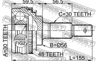 Шрус 0110-gx93a48