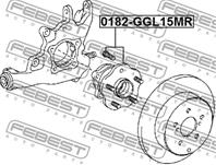 Ступица задняя