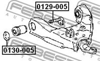 FEBEST 0129-005 Болт эксцентрик TOYOTA HILUX 99-05 FEBEST 0129-005 Болт эксцентрик TOYOTA HILUX 99-05