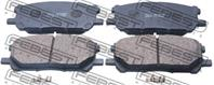 Колодки тормозные дисковые 0101-acu35f