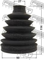 FEBEST 0117P-ACV40 Пыльник ШРУСа TOYOTA CAMRY 01-11/RAV4 00-05 нар.