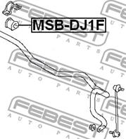 ВТУЛКА ПЕРЕДНЕГО СТАБИЛИЗАТОРА D22