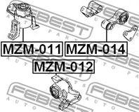 Опора двигат.MAZDA 6 GG 2002-2008