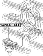 1420-rexlf опора шаров.передн.нижн. ssang yong rexton ii 06&gt