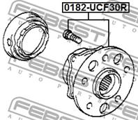Ступица задняя