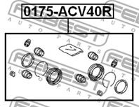 Ремком.суппорта зад. TOYOTA  LEXUS Ремком.суппорта зад. TOYOTA  LEXUS