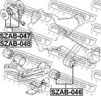 САЙЛЕНБЛОК ПЕРЕДНЕЙ ПОДУШКИ ДИФФЕРЕНЦИАЛА