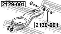 FEBEST 2130-001 Шайба-эксцентрик FORD FOCUS 2004-