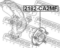 2182-CA2MF_ступица колеса передняя! Ford Mondeo 1
