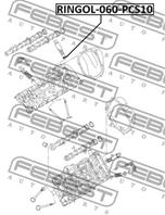 Кольцо уплотнительное электромагнитного клапана VAG