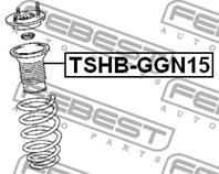 Пыльник амортизатора tshb-ggn15