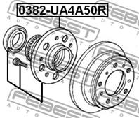 Ступица 0382-ua4a50r Ступица 0382-ua4a50r