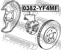 Ступица в сборе с подшипником
