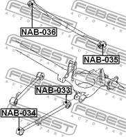 Сайленблок передн.задн.продолн.рычага Nissan Micra/March K11 1992-2002 Сайленблок передн.задн.продолн.рычага Nissan Micra/March K11 1992-2002