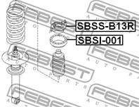 ОПОРА ЗАДНЕГО АМОРТИЗАТОРА
