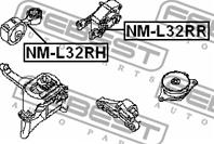 Подушка двигателя правая