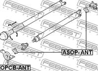 FEBEST OPCB-ANT Подшипник подвесной кардана CHEVROLET CAPTIVA/OPEL ANTARA 06-