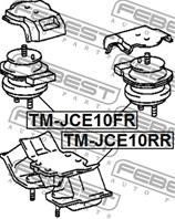 Опора двигателя Re TOYOTA ARISTO JZS160 97-04