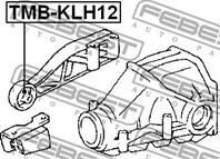 Опора дифференциала tmb-klh12