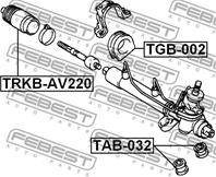TRKB-AV220_пыльник рейки рулевой! Toyota Avensis