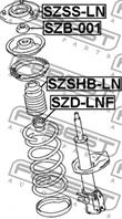 SZSS-LN_опора амортизатора переднего! Suzuki Lian