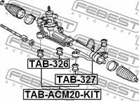 FEBEST TAB-327 Сайлентблок рулевой рейки TOYOTA PICNIC/AVENSIS VERSO 01-05