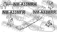 NM-A33MFR_подушка двигателя передняя! Nissan Maxi