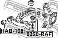 Опора подвески шаровая